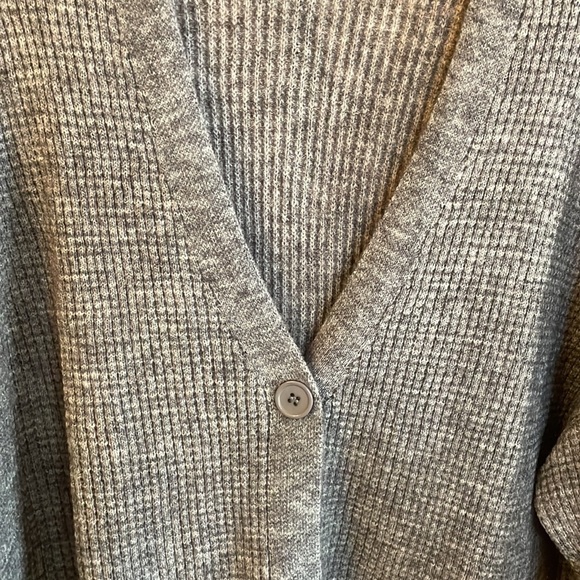 Gray sweater cardigan - Picture 4 of 7